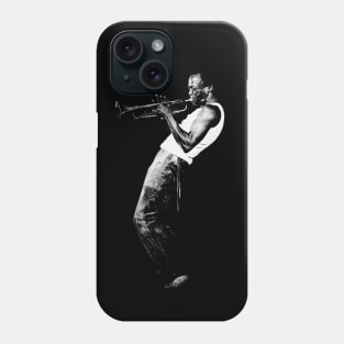 Miles Davis Halftone Retro Vintage Phone Case