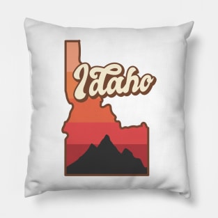 Idaho Retro Pillow