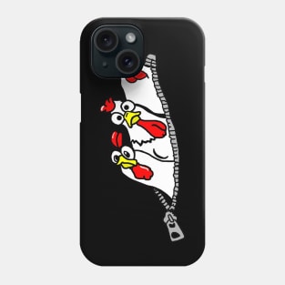 Chicken Trio Phone Case