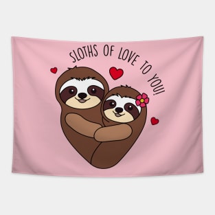 Sloths of love to you! Tapestry