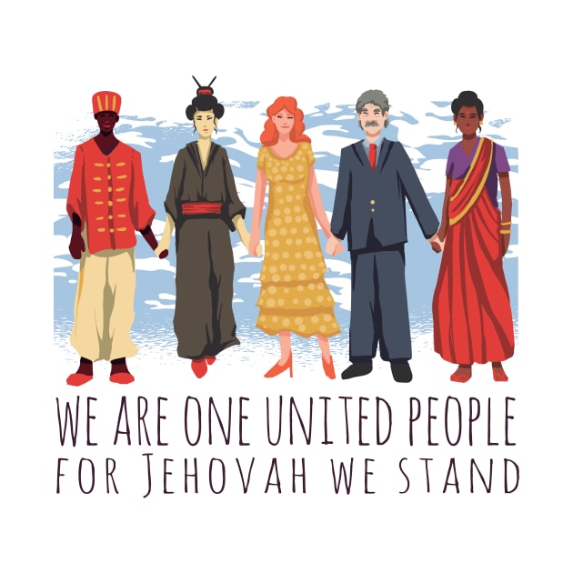 we are on united people for jehovah we stand by FunSillyShop