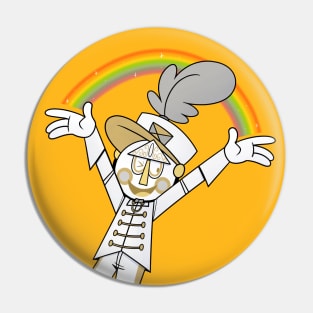 Clockboy (Rainbow) Pin