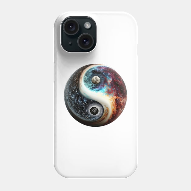 Yin Yang - Galaxy Phone Case by BeachBumPics