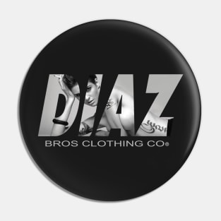 Diaz Bros B&W Pin