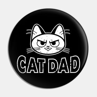 Cat Dad Pin