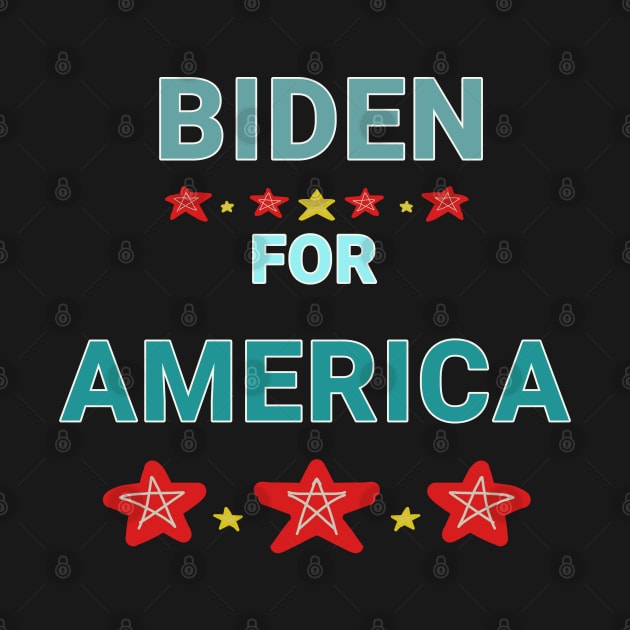 Biden For America 2020 by TANSHAMAYA