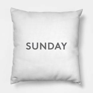 Sunday Pillow