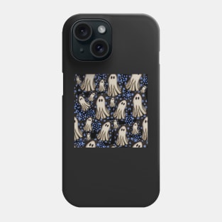 Spooky Ghost Pattern Phone Case