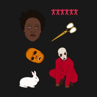 Jordan Peele’s Us | Sticker Set T-Shirt