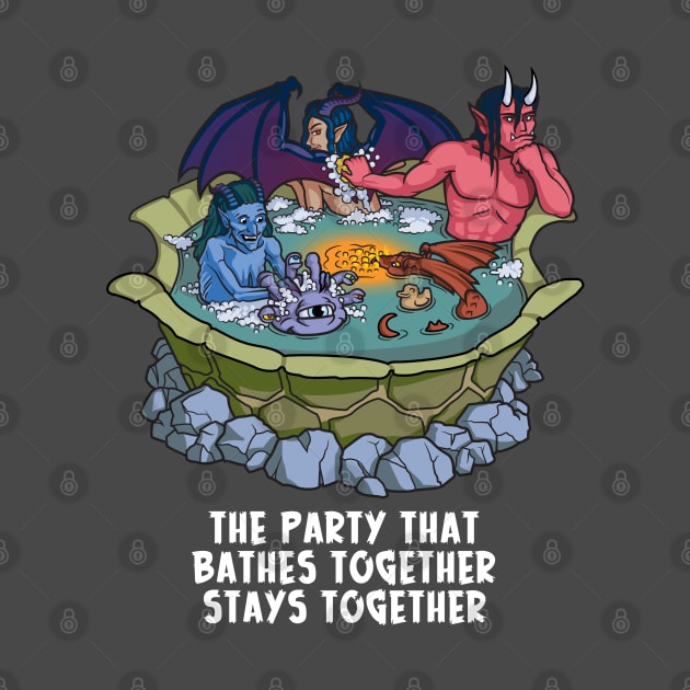 The Party That Bathes Together Stays Together by GiveNoFox