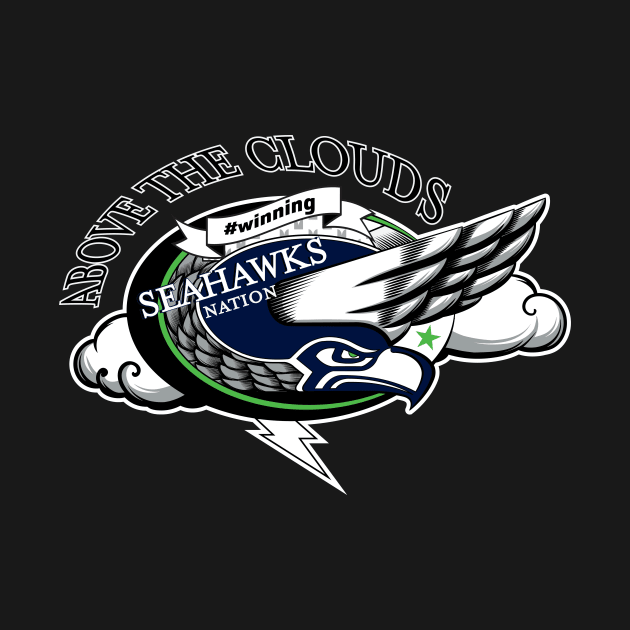 Seahawks Flight Logo by Nocturtle