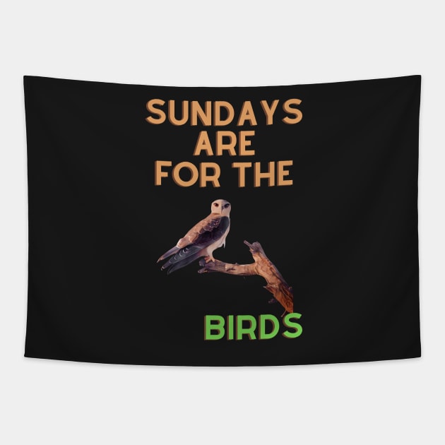 Sundays are for the birds Tapestry by Shadowbyte91