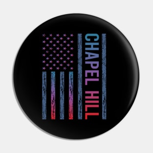 Blue Red Flag - Chapel Hill Pin