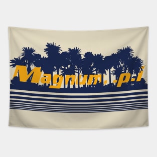 Magnum PI - Palm Trees Tapestry