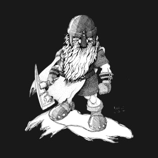 Asplenia Studios Dwarven Warrior 2001 T-Shirt