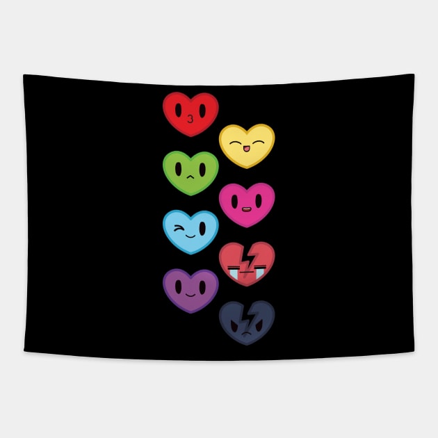 King of Hearts Tapestry by FlamingFox