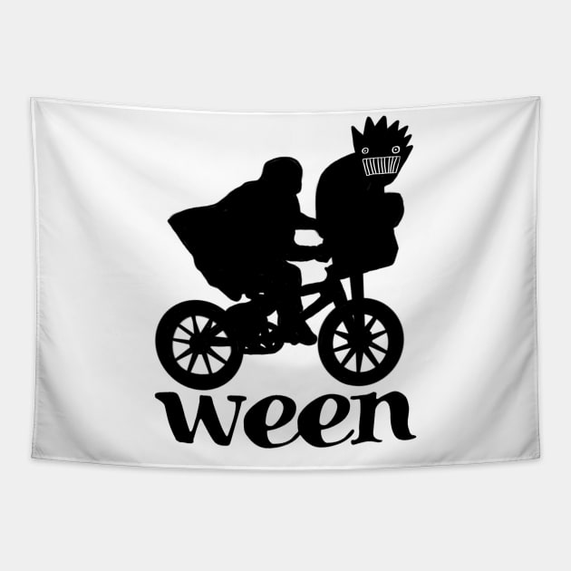 Ween E.T. Phone Boognish Tapestry by brooklynmpls