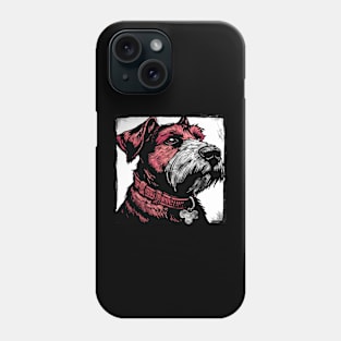 Retro Art Airedale Terrier Dog Lover Phone Case