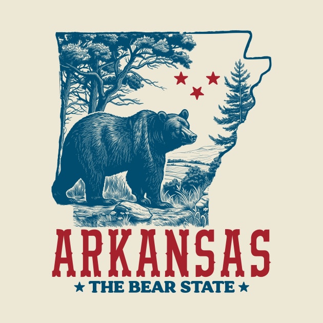 The Bear State by rt-shirts