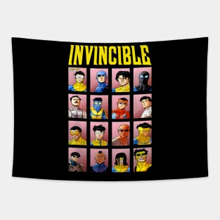 Invincible Comic Book Bootleg Fan Cartoon Tapestry