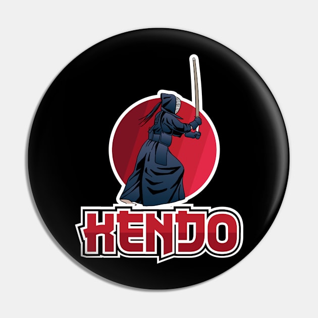 Kendo Pin by Dojaja