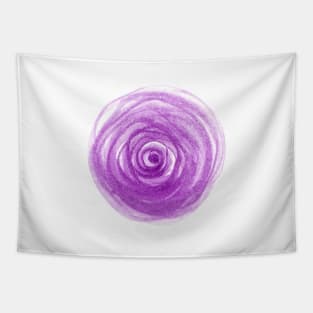 purple rose Tapestry