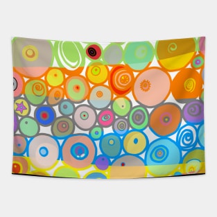 Summer Circles Tapestry