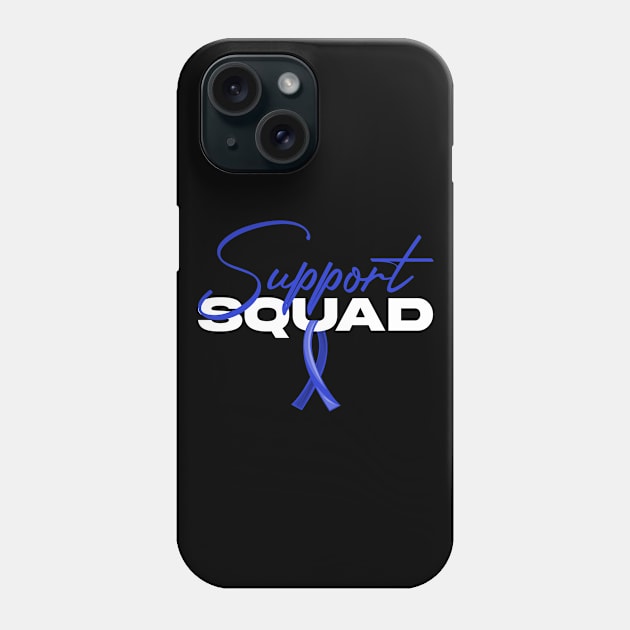 Colon Cancer Support Phone Case by TheBestHumorApparel