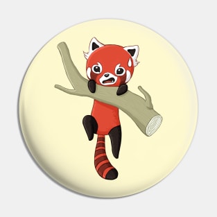 Red Panda Pin