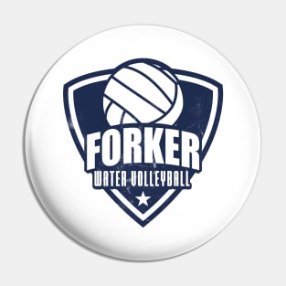 Focker Water Volleyball Pin