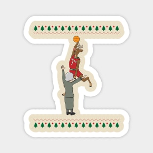 Grandma Got Dunked on by a Reindeer Magnet