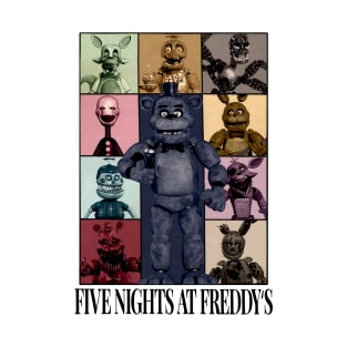 Five Nights At Freddys Eras Tour T-Shirt