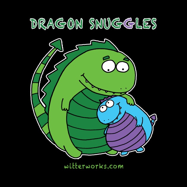 Dragon Snuggles by witterworks