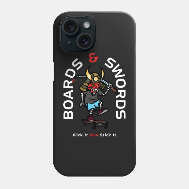 Boards & Swords Phone Case by OrganicGraphic