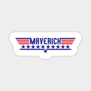 Top Gun Maverick Text Magnet