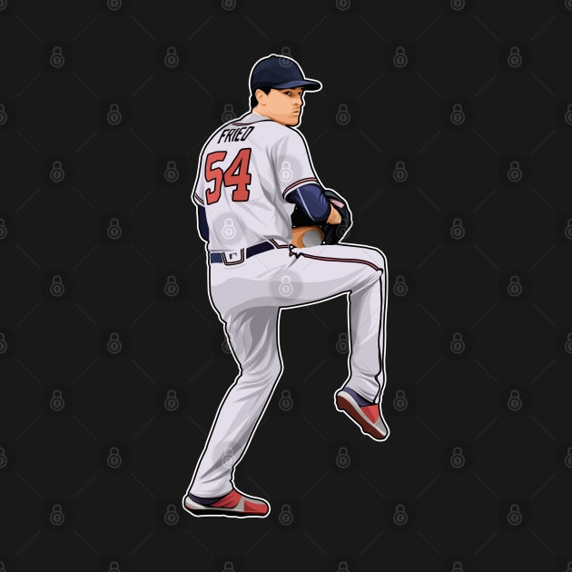 Max Fried #54 Pitches by RunAndGow