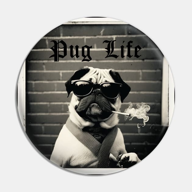 Pug Life Photo Pin by Astroman_Joe