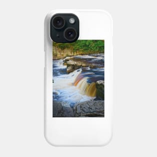 River Swale Falls at Richmond North Yorkshire Phone Case