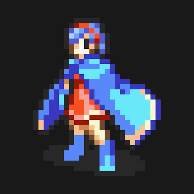 Female Mage Fighting Sprite by SpriteGuy95