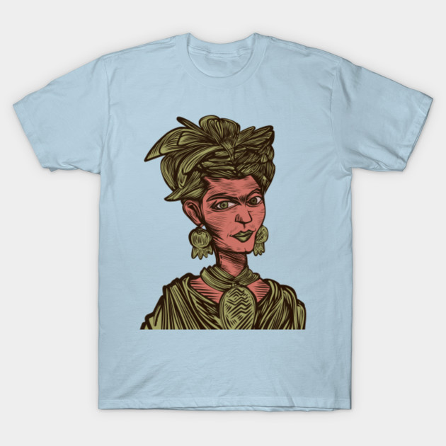 Disover Frida Kahlo Golden Godess - Kahlo - T-Shirt