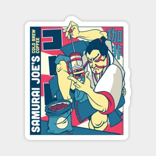 Samurai Joe's Cold Brew Coffee Magnet