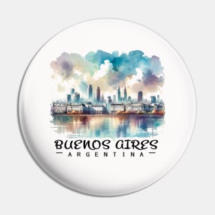 Unique Buenos Aires Argentina Souvenir Pin