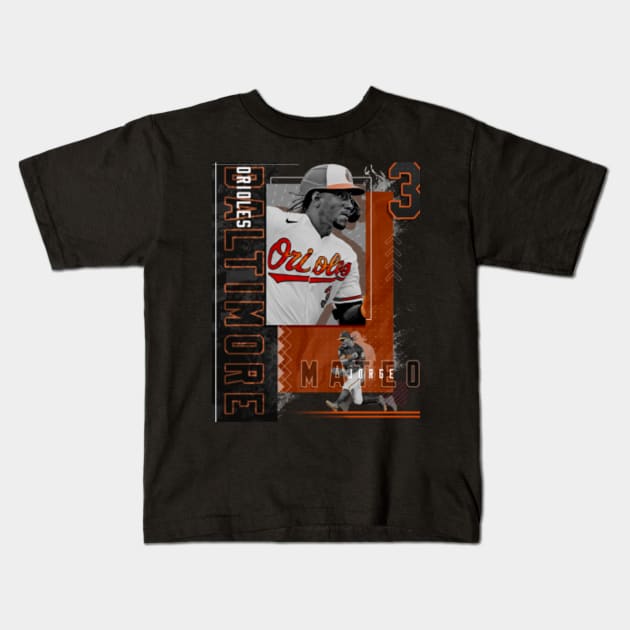 Official jorge mateo baltimore orioles baseball poster T-shirt