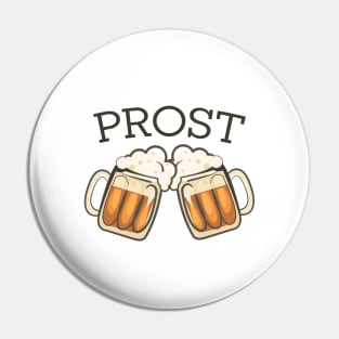 Prost Beer German Oktoberfest Pin