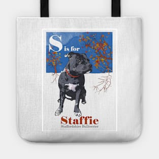 S is for Staffie Tote