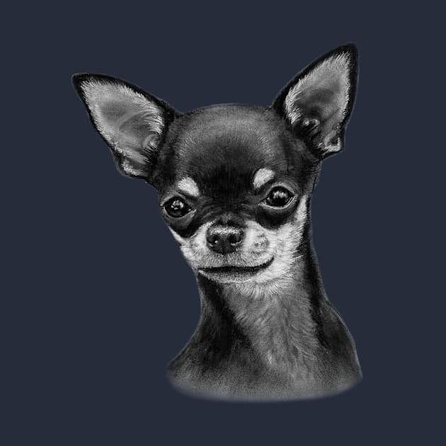 Cute Chihuahua by animalpaintings