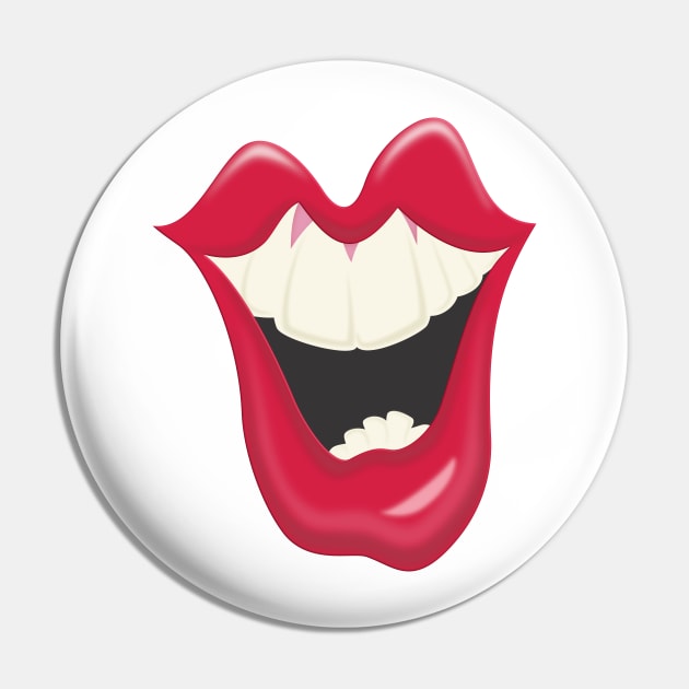 Big Smile Pin by Alexandrea 