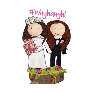 Wayhaught Wedding cake topper T-Shirt