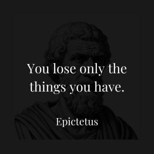 Epictetus's Insight: The Art of Letting Go T-Shirt