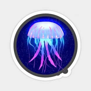 Glowing Jellyfish Magnet